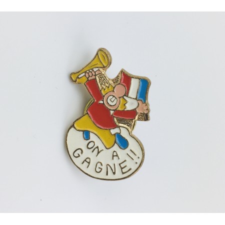 Pin Frankreich, on a gagne