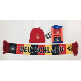 Babyset Deutschland, DFB, Minischal & Haube, neu