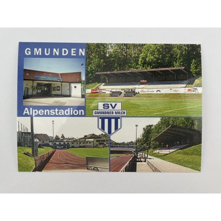 Stadionpostkarte SV Gmunden, Alpenstadion