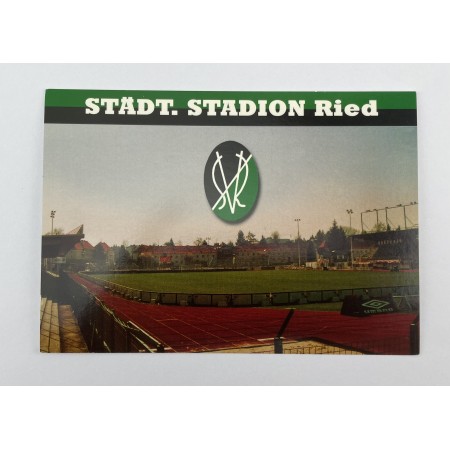 Stadionpostkarte SV Ried, Städtisches Stadion Ried