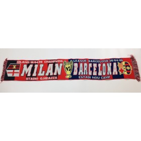 Schal AC Milan (ITA) - FC Barcelona (ESP), 2006