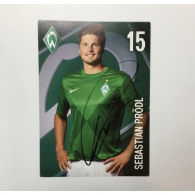 Autogrammkarte Sebastian Prödl, Werder Bremen