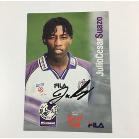 Autogrammkarte Julio Cesar Suazo, Austria Salzburg