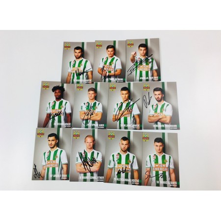 Autogrammkartenset Rapid Wien