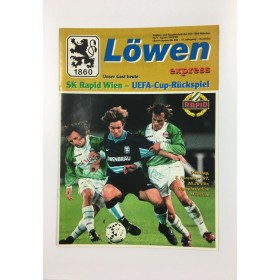 Programm TSV 1860 München (GER) - Rapid Wien (AUT), 1997