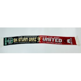 PRI Schal Sturm Graz - Manchester United, 2001