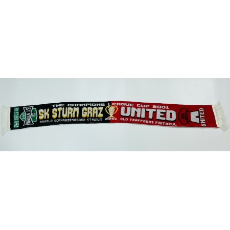 PRI Schal Sturm Graz - Manchester United, 2001