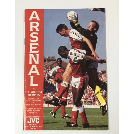 Museum Programm Arsenal London (ENG) - Austria Wien, 1991