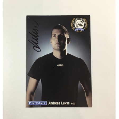 Autogrammkarte Sturm Graz, Andreas Lukse