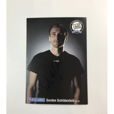 Autogrammkarte Sturm Graz, Gordon Schildenfeld