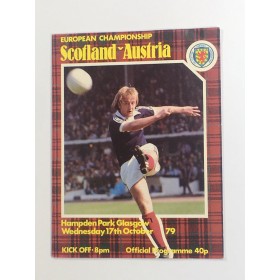 Programm Schottland - Österreich, 1979