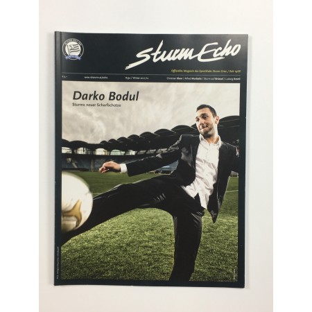 Vereinsmagazin Sturm Graz, Sturm Echo Nr. 332, Darko Bodul