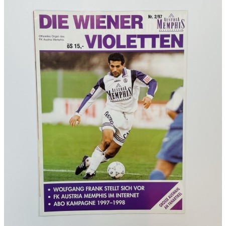 Vereinsmagazin Austria Wien, Nr. 2/1997