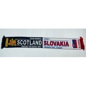 Schal Schottland - Slowakei, Scotland - Slovakia, 2017