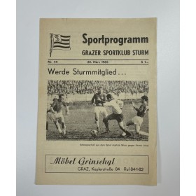 Sportprogramm Grazer Sportklub Sturm Graz, Nr. 44