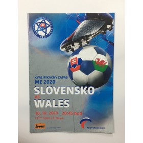 Programm Slowakei/Slovensko - Wales, 2019