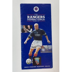 Flyer Glasgow Rangers (SCO), 1995/1996