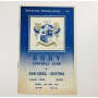 Museum Programm FC Bury (ENG) - GAK (AUT), 1954