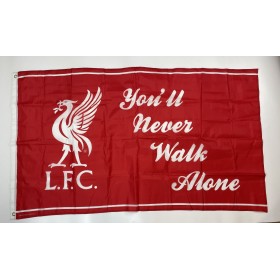 Fahne Liverpool FC (ENG), you´ll never walk alone