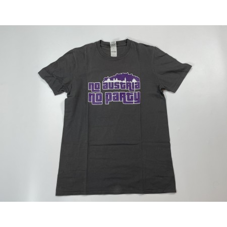 T-Shirt Austria Salzburg, no Austria no party