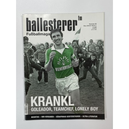 Fussballmagazin ballesterer, Krankl, Nr. 58