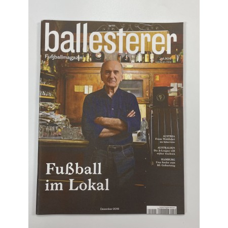 Fussballmagazin ballesterer, Fußball im Lokal, Nr. 117