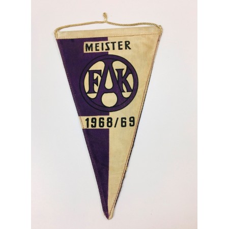 Wimpel Austria Wien, Meister 1968/1969