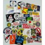 Konvolut Aufkleber/Sticker diverser Vereine und Fanklubs, 65 Stück