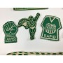 Aufnäherkonvolut Rapid Wien, 14 Stück