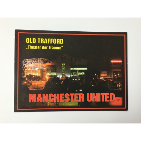 Stadionpostkarte Manchester United, Old Trafford