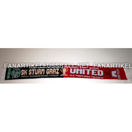 copy of PS Nicht Verkäuflich Schal Sturm Graz - Manchester United