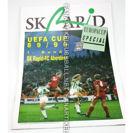 copy of Museum Programm Rapid Wien (AUT) - FC Aberdeen (SCO)