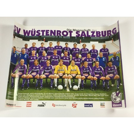 Mannschaftsposter Austria Salzburg, 2003