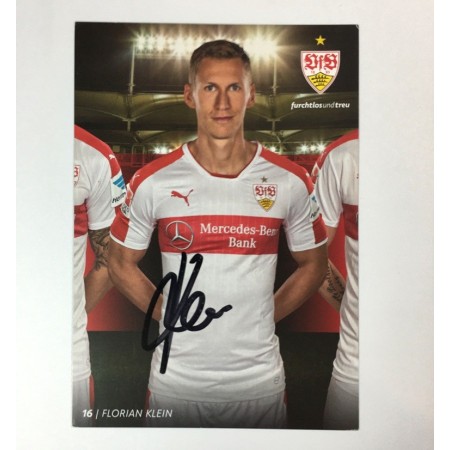 Autogrammkarte Florian Klein, VFB Stuttgart