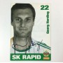 Autogrammkarte Georg Harding, Rapid Wien