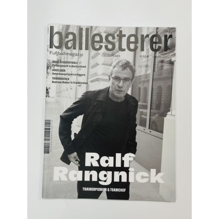 Fussballmagazin ballesterer, Ralf Rangnick, Nr. 183