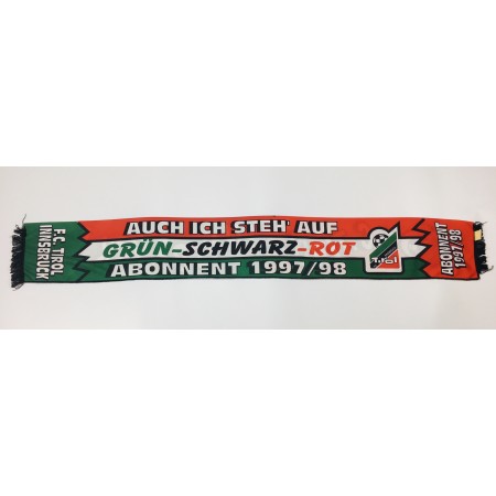 Schal FC Tirol/Wacker Innsbruck (AUT), Abonnent 1997/1998