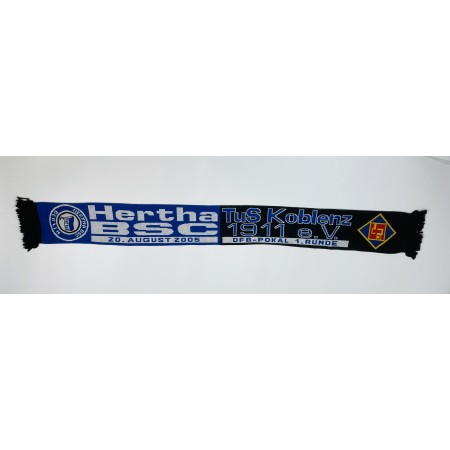 Schal Hertha BSC Berlin - TuS Koblenz, DFB Pokal