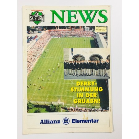 Vereinsmagazin Sturm Graz Echo, Nr. 234 von 1995