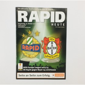 Programm Rapid Wien (AUT) - Bayer Leverkusen (GER), 2012