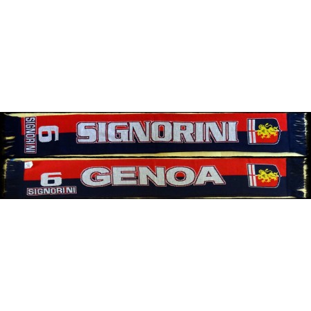 Schal CFC Genoa, Signorini (ITA)