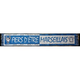 Schal Olympique Marseille, fiers d´etre Marseillais (FRA)