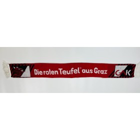 Schal GAK (AUT), die roten Teufel aus Graz