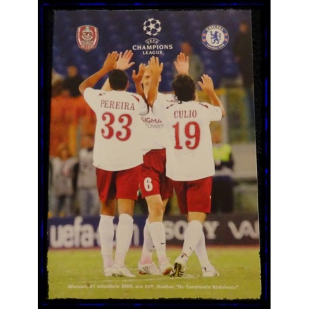 Programm CFR Cluj (ROM) - Chelsea London (ENG), 2008