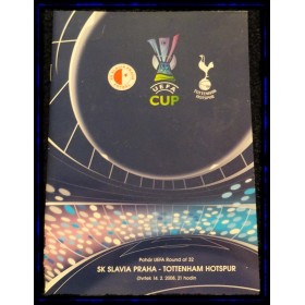 Programm Slavia Prag (CZE) - Tottenham Hotspur (ENG), 2008