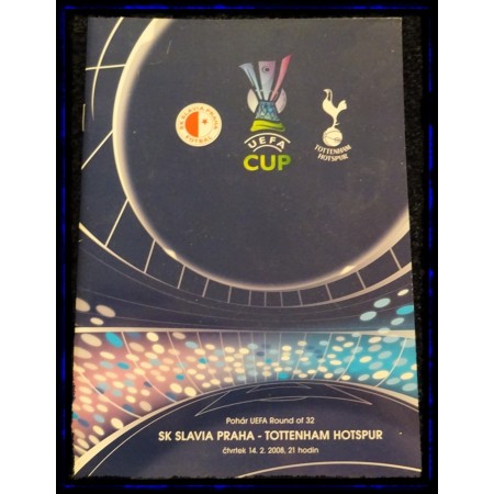 Programm Slavia Prag (CZE) - Tottenham Hotspur (ENG), 2008