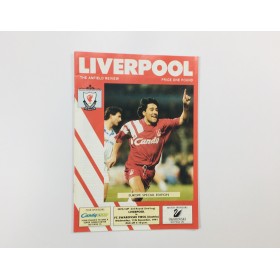 copy of Museum Programm Liverpool FC (ENG) - FC Swarovski Tirol (AUT), 1991