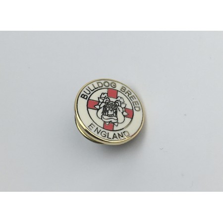 Pin England, bulldog