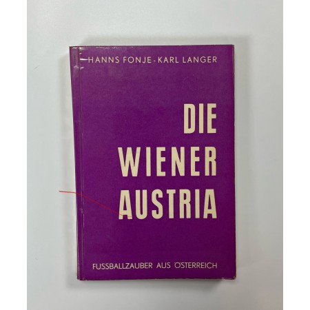 Buch Austria Wien, die Wiener Austria, 1961