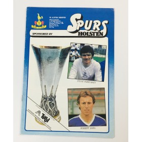 Programm Tottenham Hotspurs (ENG) - Austria Wien, 1984